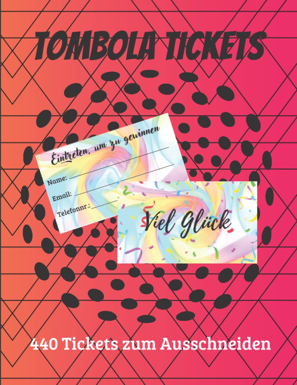 ler totalmente Tombola Tickets | Eintreten, Um Zu Gewinnen: 440 Karten zum Ausschneiden