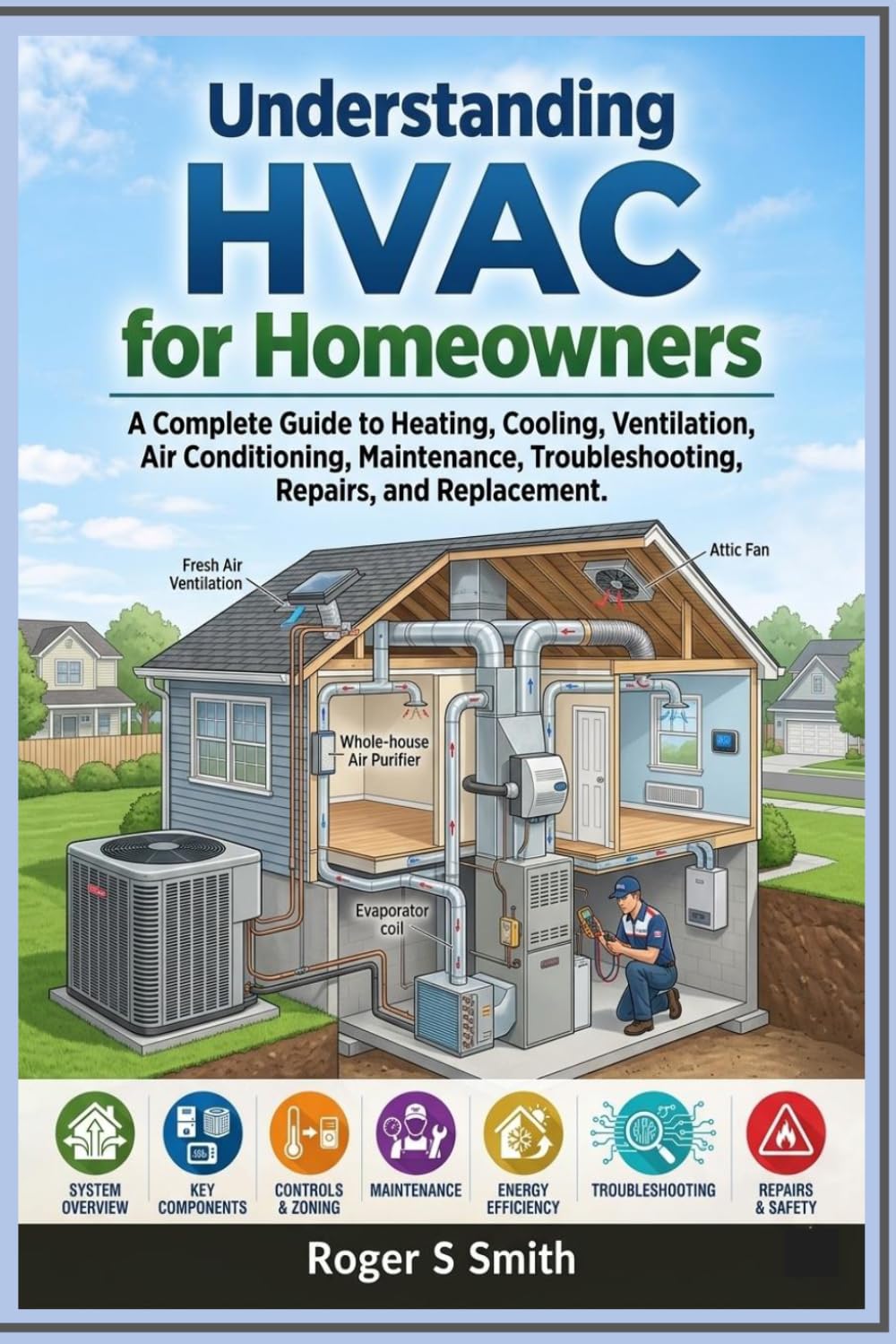 Understanding HVAC for Homeowners: A Complete Guide to Heating, Cooling, Ventilation, Air Conditioning, Maintenance, Troubleshooting, Repairs, and Replacement baixar livro de graça