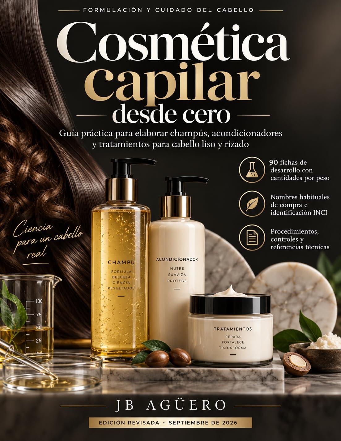 capítulo por capítulo baixar Cosmética capilar desde cero: Guía práctica para elaborar champús, acondicionadores y tratamientos para cabello liso y rizado (Spanish Edition)