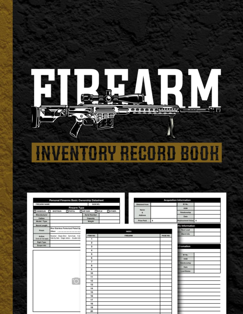 capítulo por capítulo baixar Firearms Inventory Record Book: Professional Inventory Tracking Management log book for gun owners, collectors, & enthusiasts including Personal Gun... Acquisition and Disposition Details