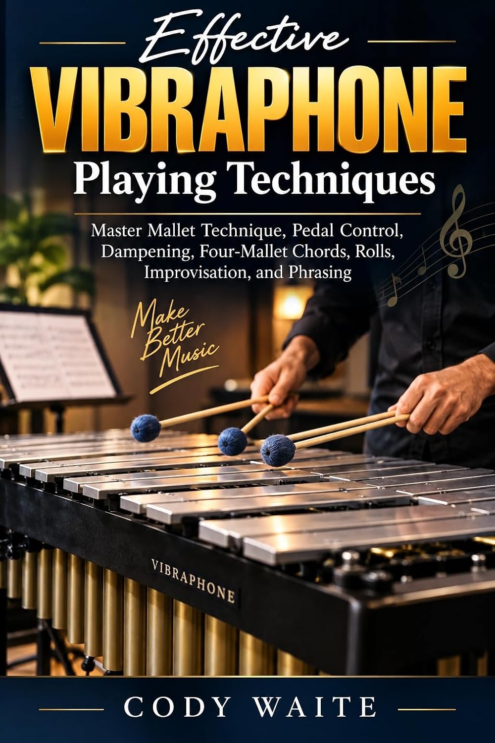ler totalmente Effective Vibraphone Playing Techniques: Master Mallet Technique, Pedal Control, Dampening, Four-Mallet Chords, Rolls, Improvisation, and Phrasing (English Edition)