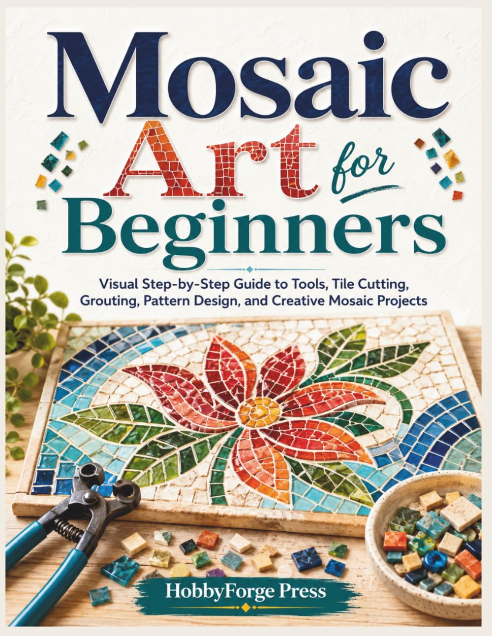 capítulo por capítulo baixar Mosaic Art for Beginners: Visual Step-by-Step Guide to Tools, Tile Cutting, Grouting, Pattern Design, and Creative Mosaic Projects