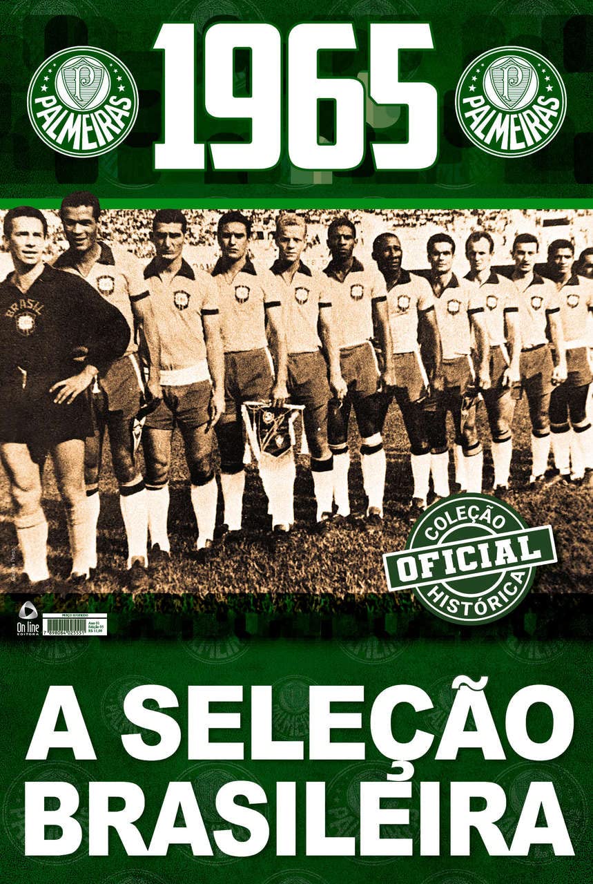 Coleção Oficial Histórica Palmeiras Edição 05 - Seleção Brasileira 1965