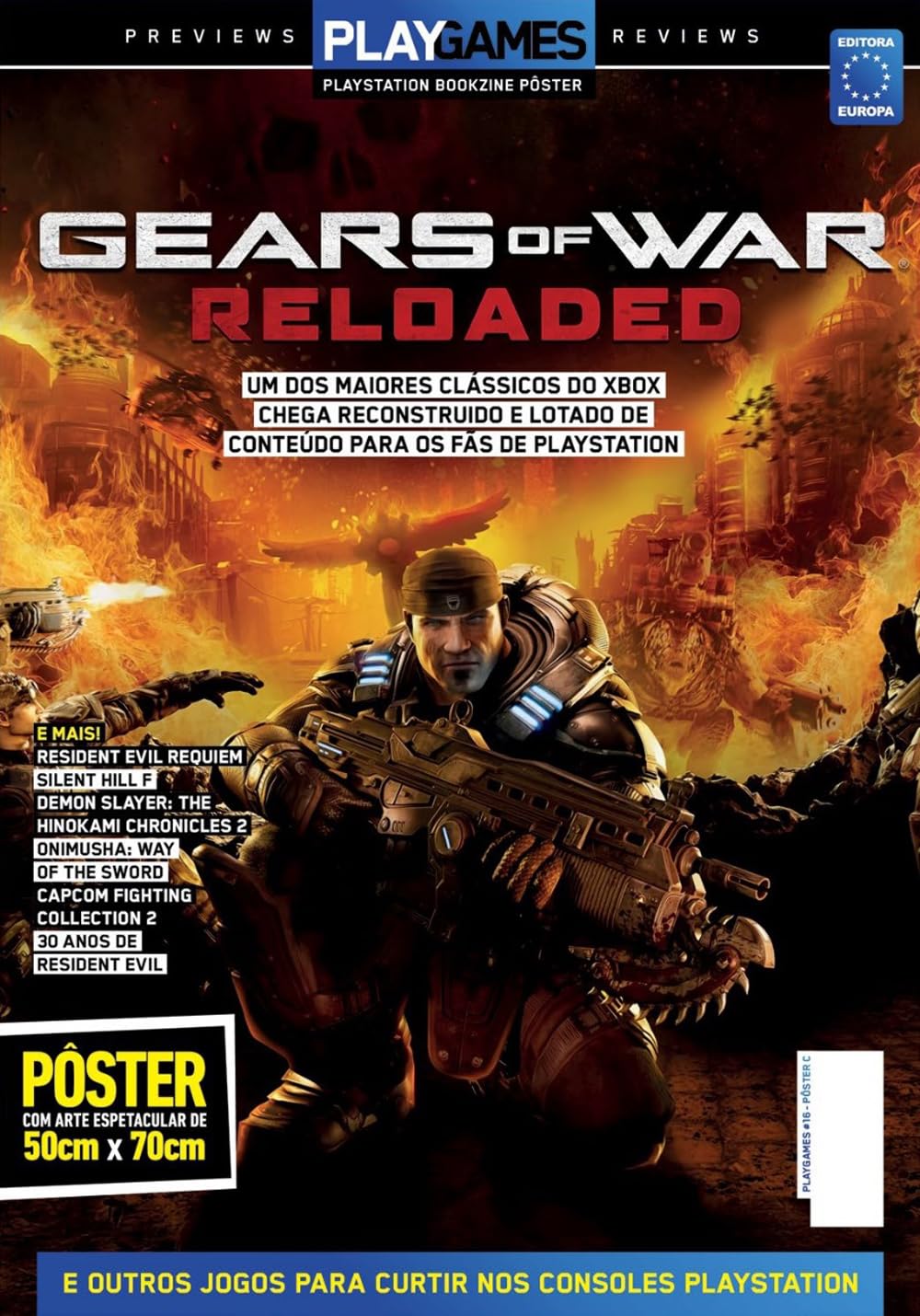 Gears of War Reloaded - Arte Vertical - Superpôster PlayGames baixar o livro de graça