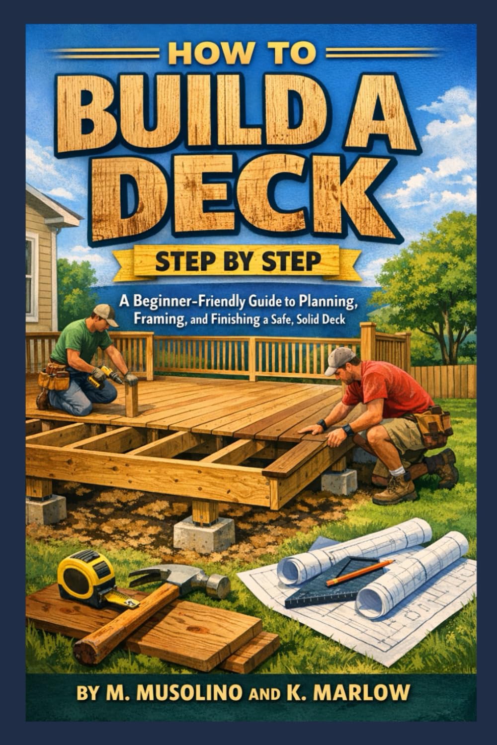 How to Build a Deck Step by Step: A Beginner-Friendly Guide to Planning, Framing, and Finishing a Safe, Solid Deck (Ask Kai: DIY series) baixar o livro de graça