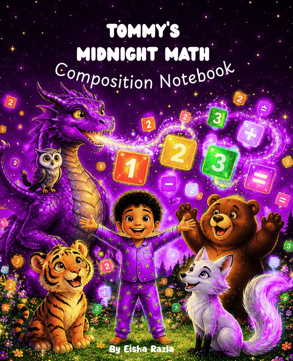 capítulo por capítulo baixar Tommy's Midnight Math Composition Notebook: Block Grid Math Notebook for Kids Ages 3 and Up — 100 Pages with Tommy and Friends — Perfect for Math Practice School Notes, Drawing and Creative Learning