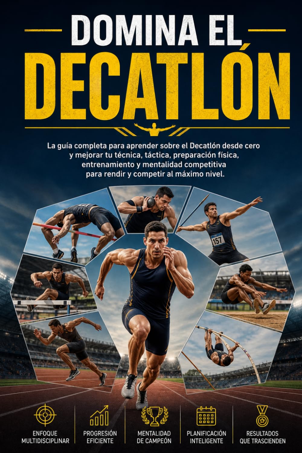 Domina el Decatlón: La guía completa para aprender sobre el Decatlón desde cero y mejorar tu técnica, táctica, preparación física, entrenamiento y mentalidad competitiva (Spanish Edition) baixar o livro de graça