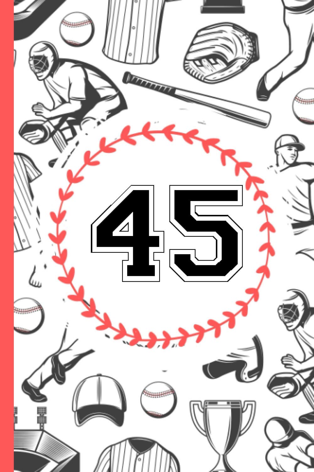 capítulo por capítulo baixar 45 Notebook Journal: Baseball Journal for Boys Monogram Jersey Number 45 Forty Five,Wide Ruled Composition Baseball Notebook,110 Pages, 6x9 Inch, Baseball Jersey 45 Forty Five