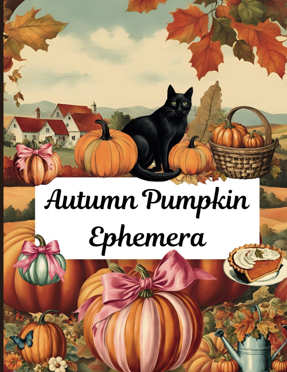 capítulo por capítulo baixar Autumn Pumpkin Ephemera: Fall Themed Collection Of Beautifull Coquette, Floral, And Gardening Illustrations, For Junk Journals, Cut Out And Collage, Paper Craft, Scrapbooking, Mixed Media