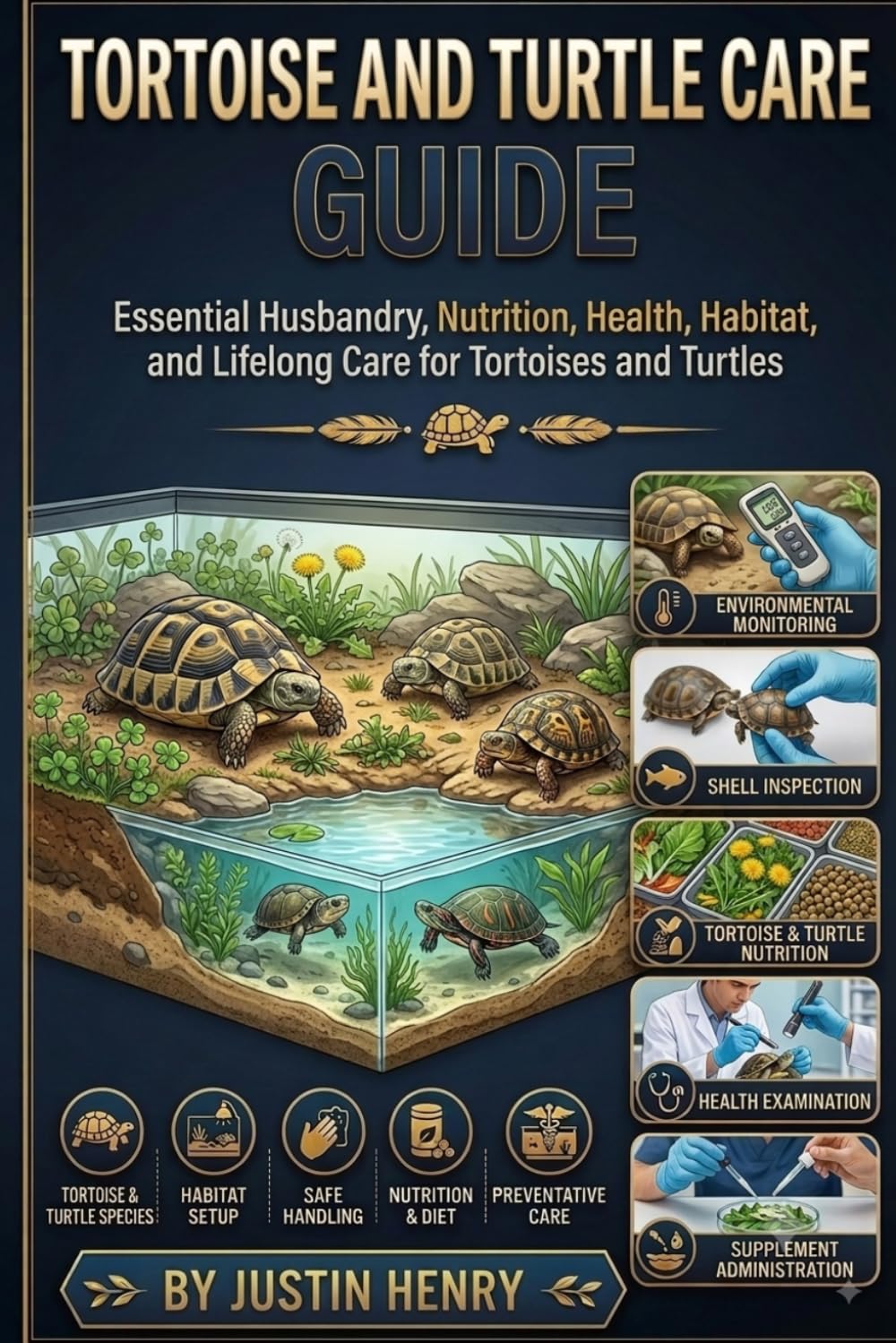 Tortoise and Turtle Care Guide: Essential Husbandry, Nutrition, Health, Habitat, and Lifelong Care for Tortoises and Turtles baixar o livro de graça