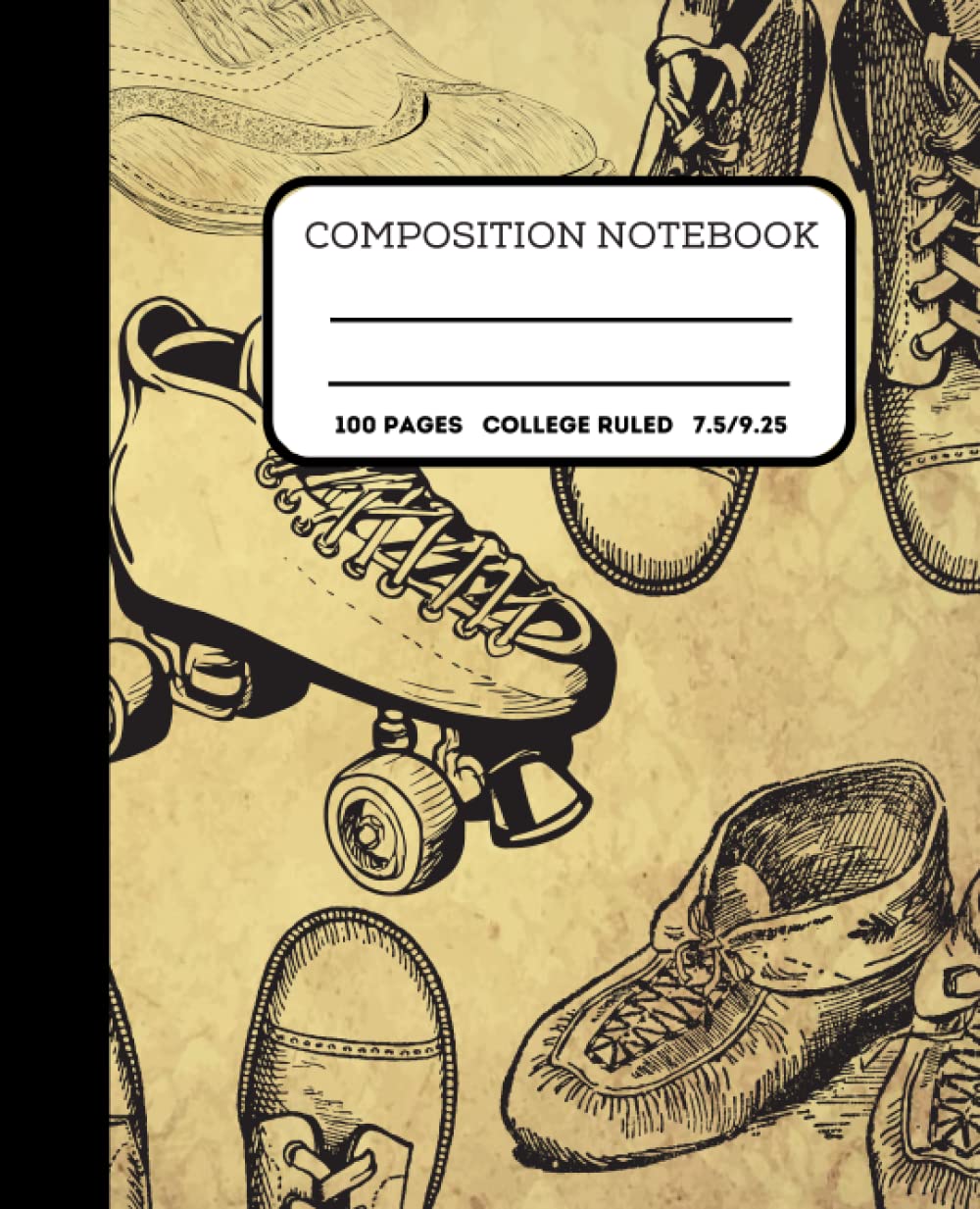 Vintage Composition Notebook: Vintage Shoe Notebook for Teens | 100 Pages Lined Journal Notebook for Back to School| Gift Ideas for Kids, Teen Boys and Girls baixar livro de graça