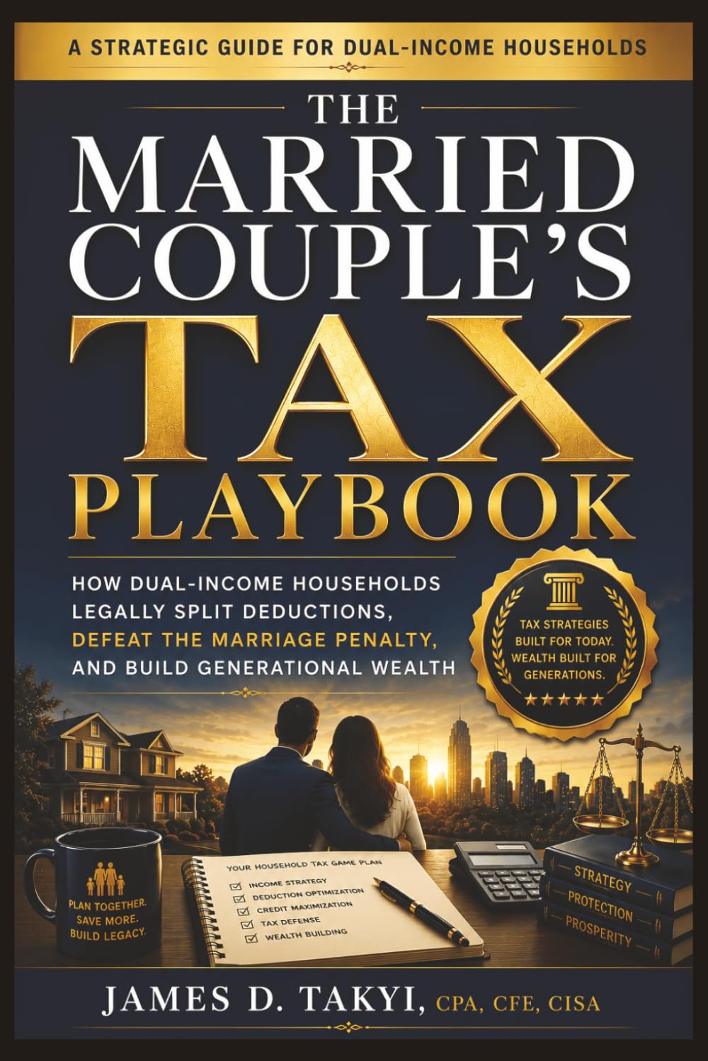 THE MARRIED COUPLE'S TAX PLAYBOOK: How Dual-Income Households Legally Split Deductions, Defeat the Marriage Penalty, and Build Generational Wealth baixar livro de graça