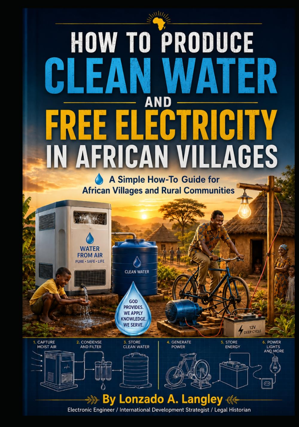 HOW TO PRODUCE CLEAN WATER AND FREE ELECTRICITY IN AFRICAN VILLAGES baixar livro de graça