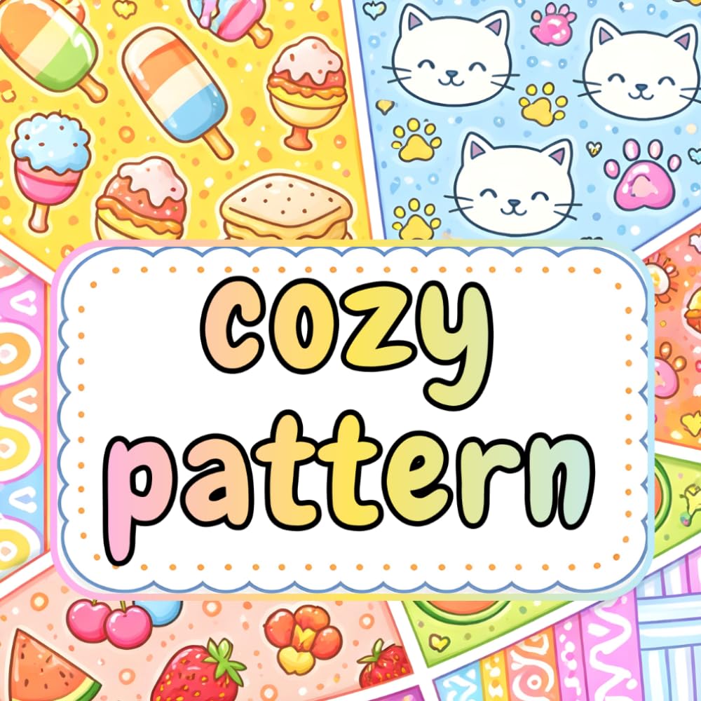 Cozy Patterns Escape: Relaxing Designs for Stress Relief & Mindful Coloring (COZY COLOURING BOOKS) baixar o livro de graça