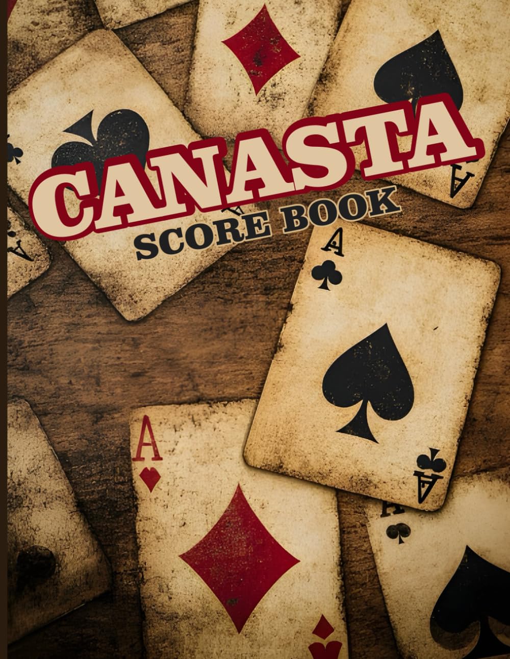 ler totalmente Canasta Score Sheets Book With Game Instructions. Track your points with ease while mastering the rules of this classic card game.: Record Your... track of scores and improving your game.
