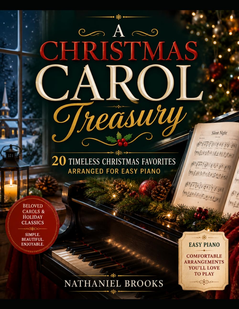 capítulo por capítulo baixar A Christmas Carol Treasury: 20 timeless Christmas favorites arranged for easy piano (The Timeless Music Treasury)