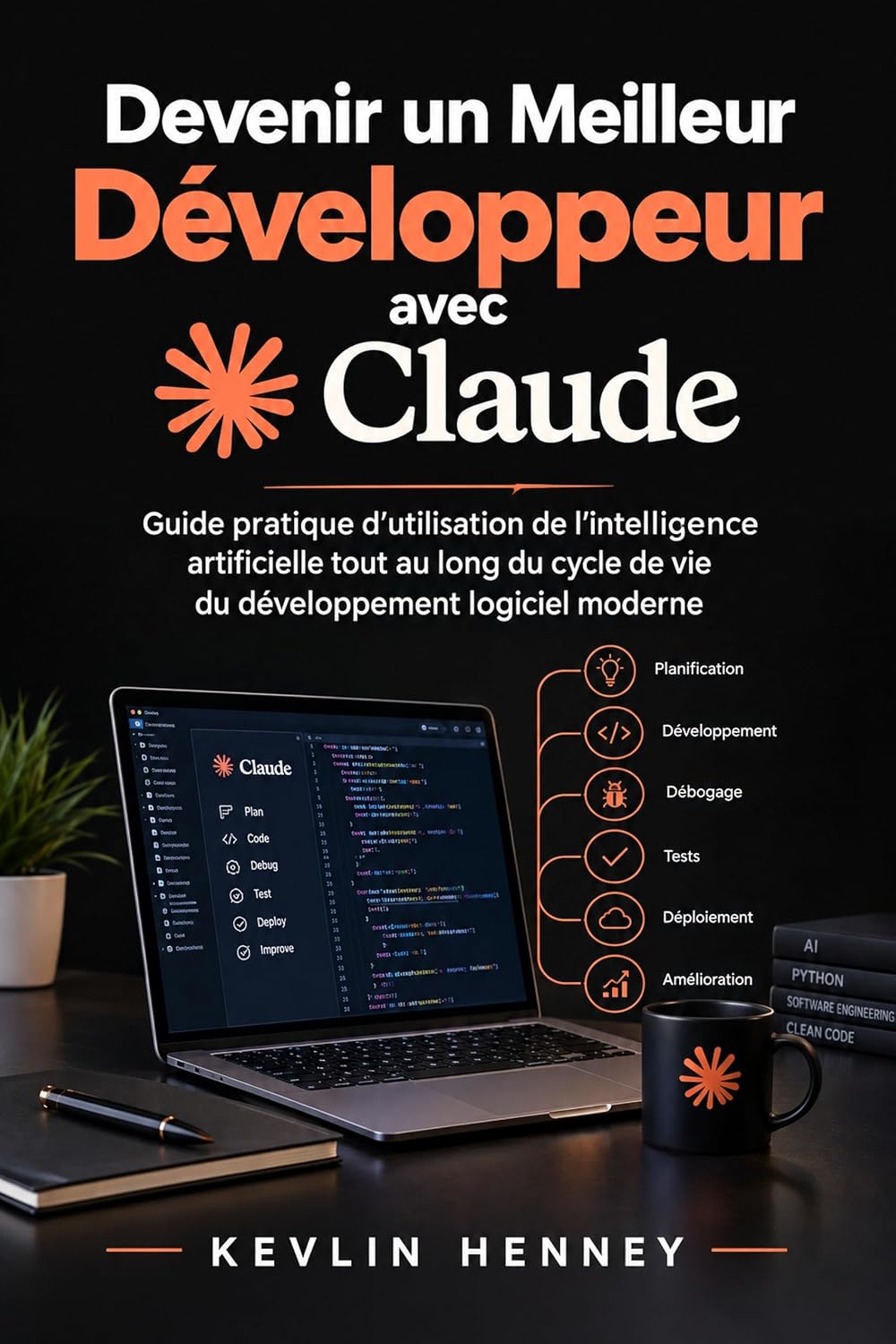 ler totalmente DEVENIR UN MEILLEUR DÉVELOPPEUR AVEC CLAUDE: Guide pratique d’utilisation de l’intelligence artificielle Tout au long du cycle de vie du développement logiciel moderne (French Edition)