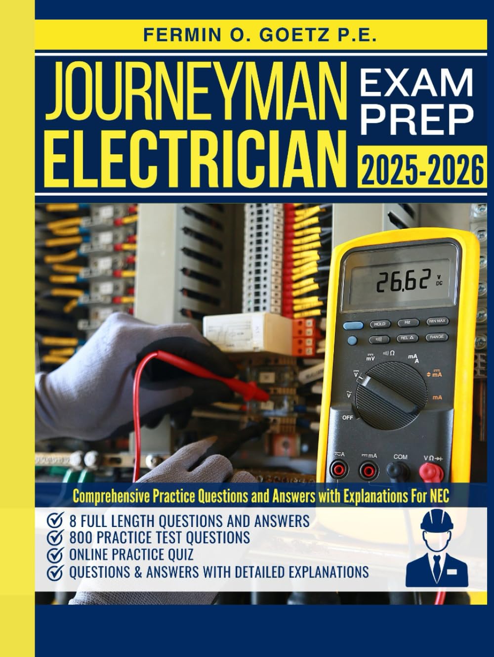 JOURNEYMAN ELECTRICIAN EXAM PREP 2025-2026: Comprehensive Practice Questions and Answers with Explanations For NEC baixar o livro de graça