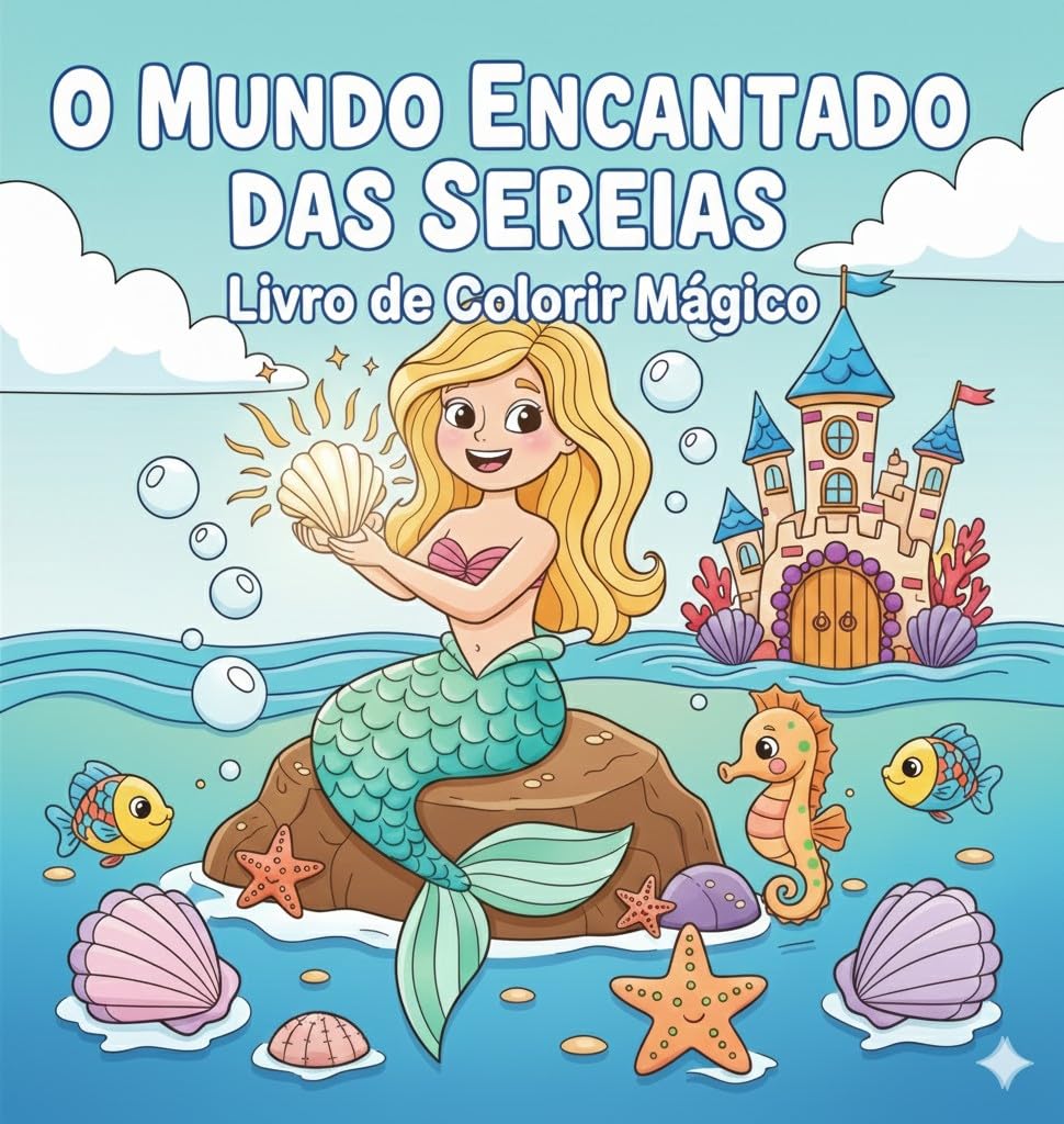 Mundo Encantado das Sereias: Livro de Colorir Mágico baixar livro de graça