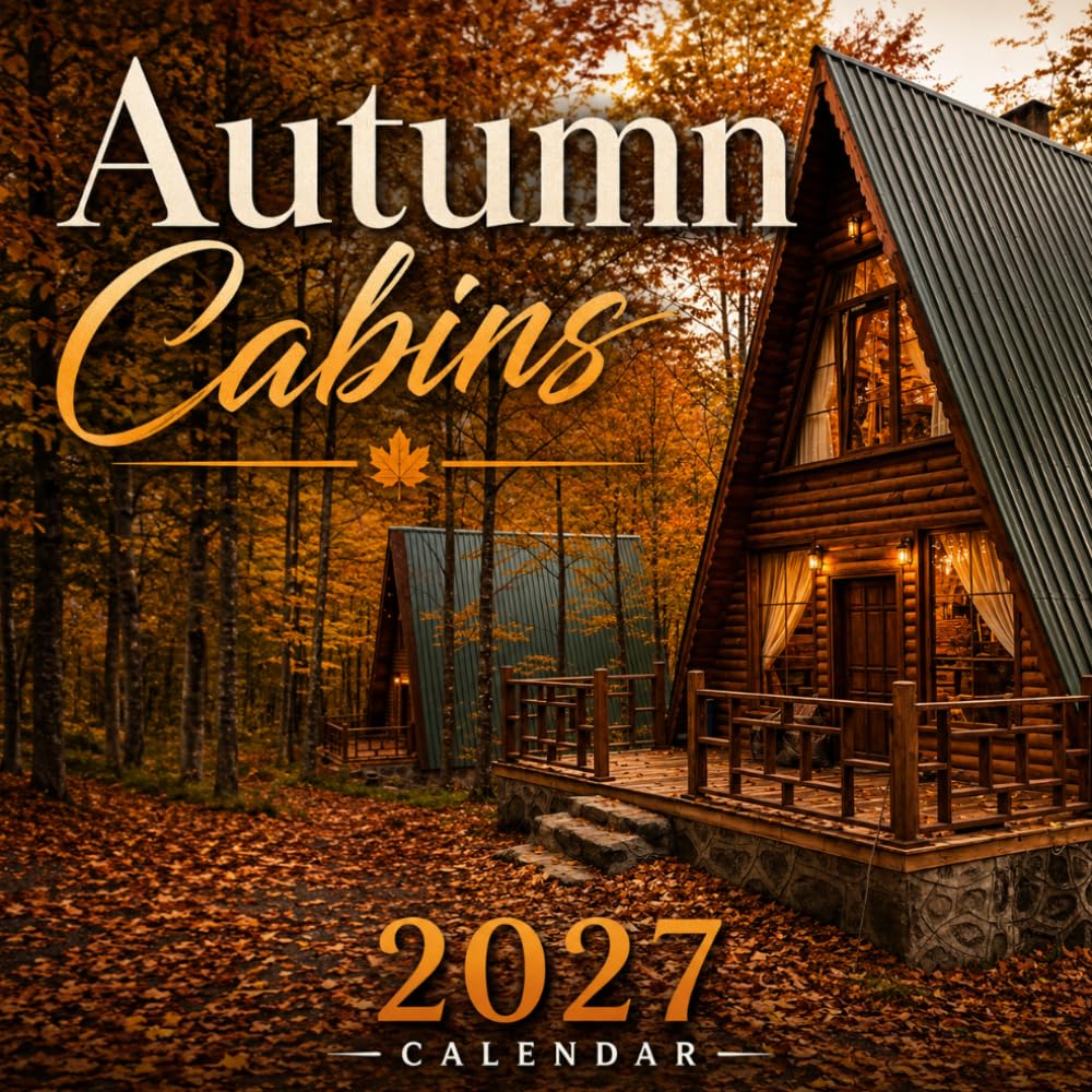 Autumn Cabins Calendar 2027 baixar livro de graça