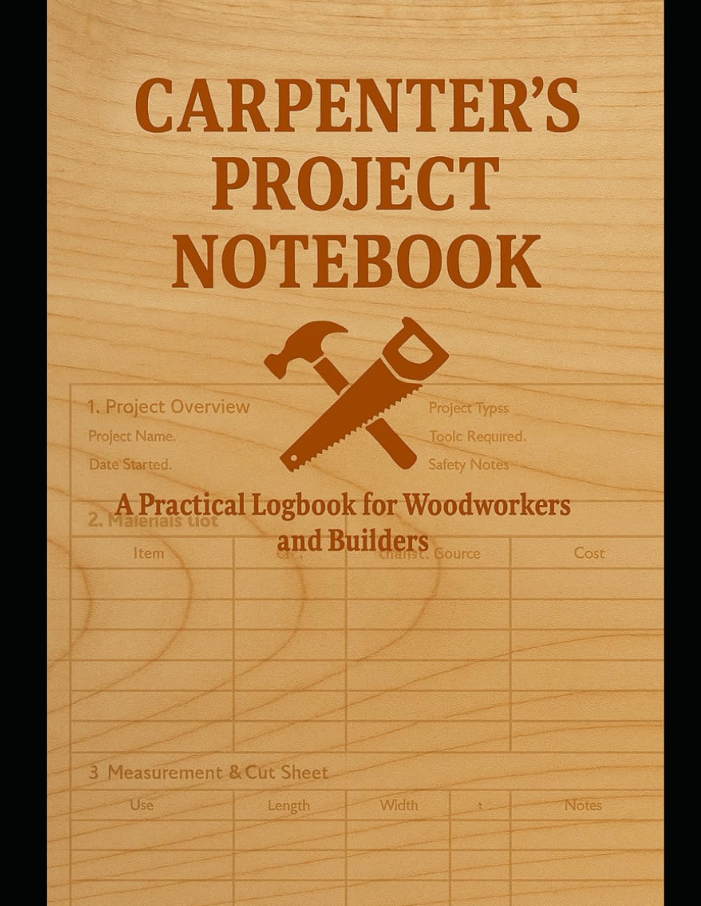 Carpenter’s Project Notebook: A Practical Logbook for Woodworkers and Builders baixar o livro de graça