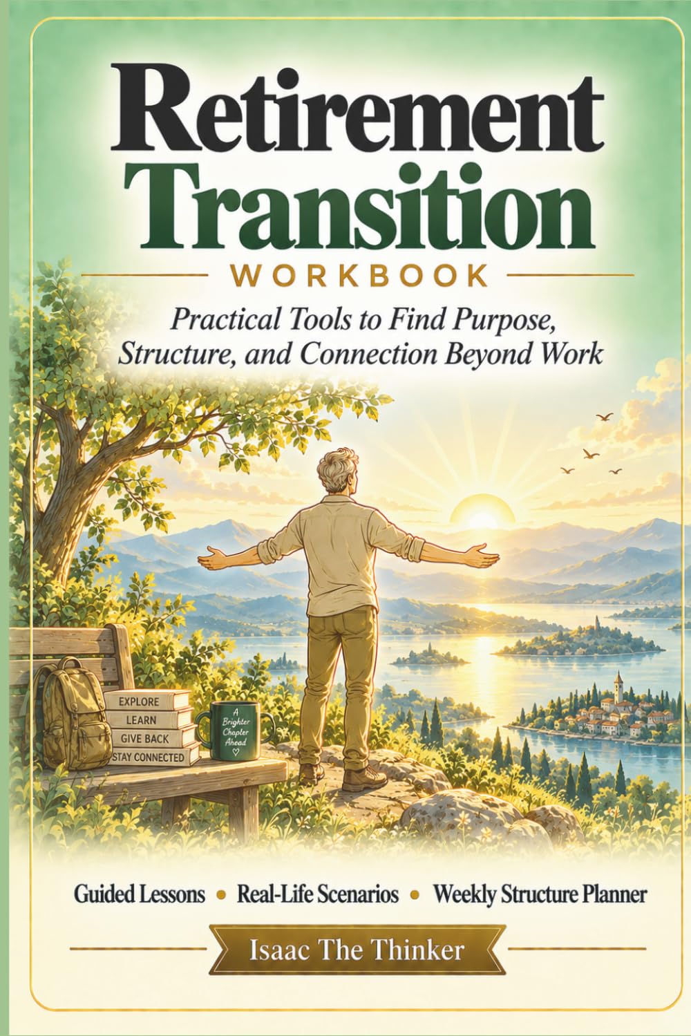 ler totalmente Retirement Transition Workbook for Adults: 12 Guided Lessons and 15 Real-Life Scenarios to Find Purpose, Structure, and Connection Beyond Work