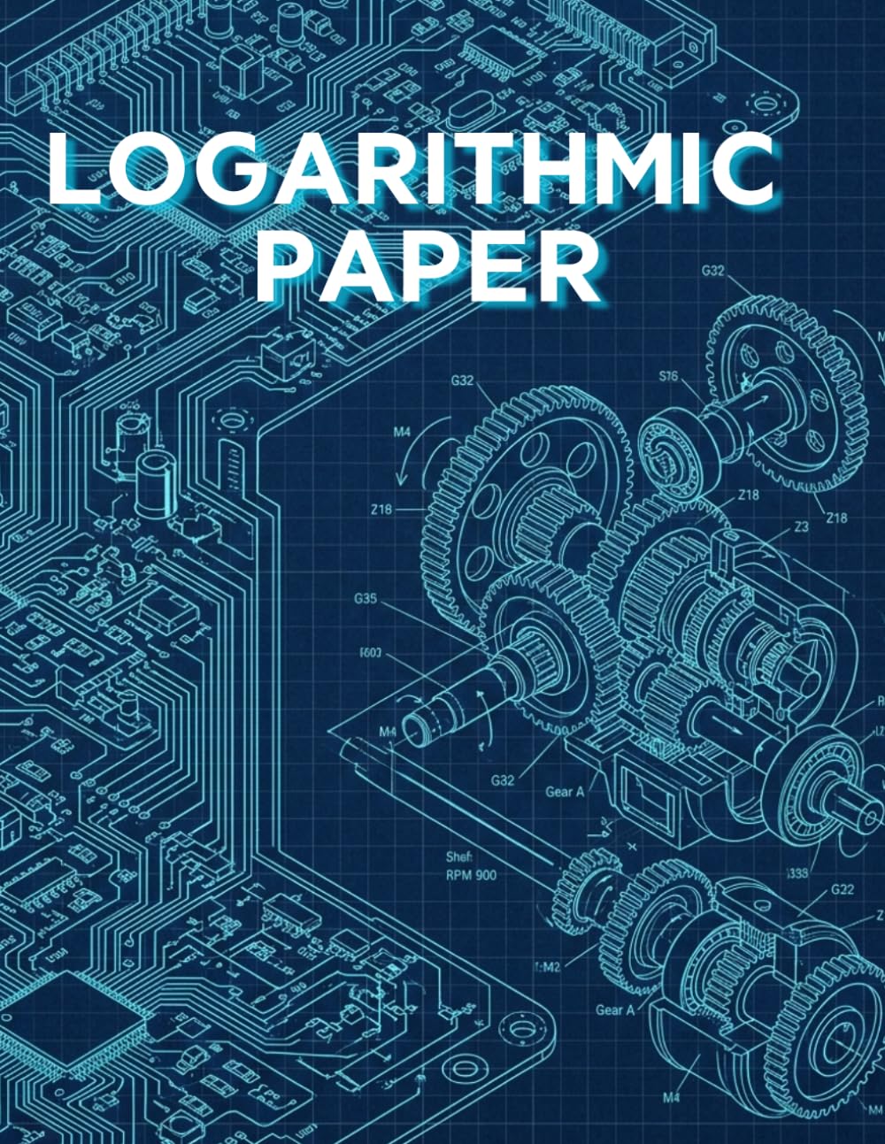 capítulo por capítulo baixar Logarithmic Paper Notebook: Engineering Blueprint Edition | Professional Semi-Log Graph Pad for Technical Calculations and Scientific Data | 120... Analysis, and Complex Mathematical Modeling