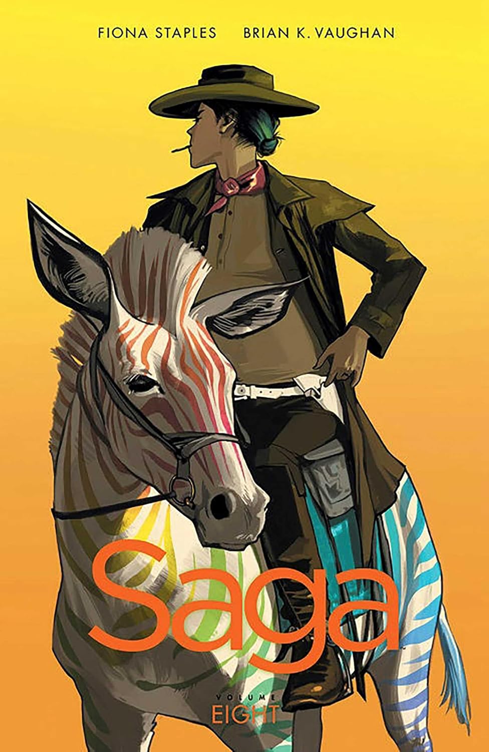 ler totalmente Saga Volume 8