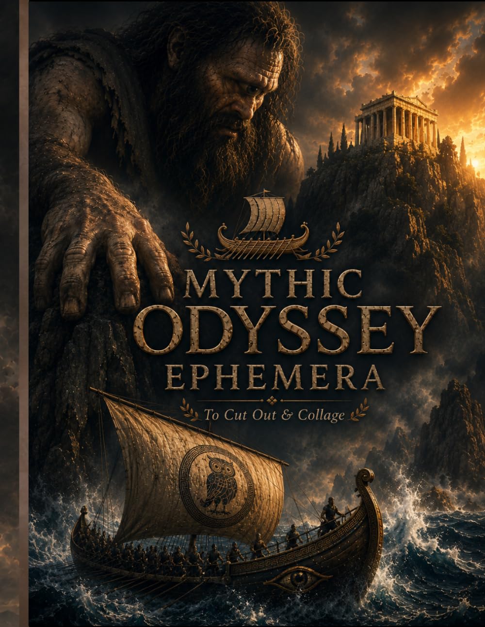 ler totalmente Mythic Odyssey Ephemera: One-Sided Decorative Paper for Junk Journaling, Scrapbooking, Collage, Card Making, Paper Crafting & Mixed... Authentic VintageGreek Mythology Ephemera Pieces