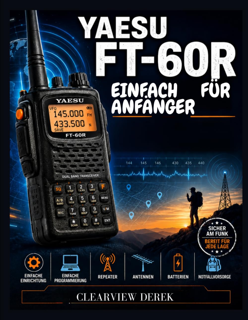 Yaesu Ft-60r - Einfach Für Anfänger: Nutzung von VHF/UHF-Amateurfunkgeräten mit Antennen- und Batterietipps, Vorbereitungsmaßnahmen, Notfallvorsorge und netzunabhängiger Kommunikation baixar o livro de graça