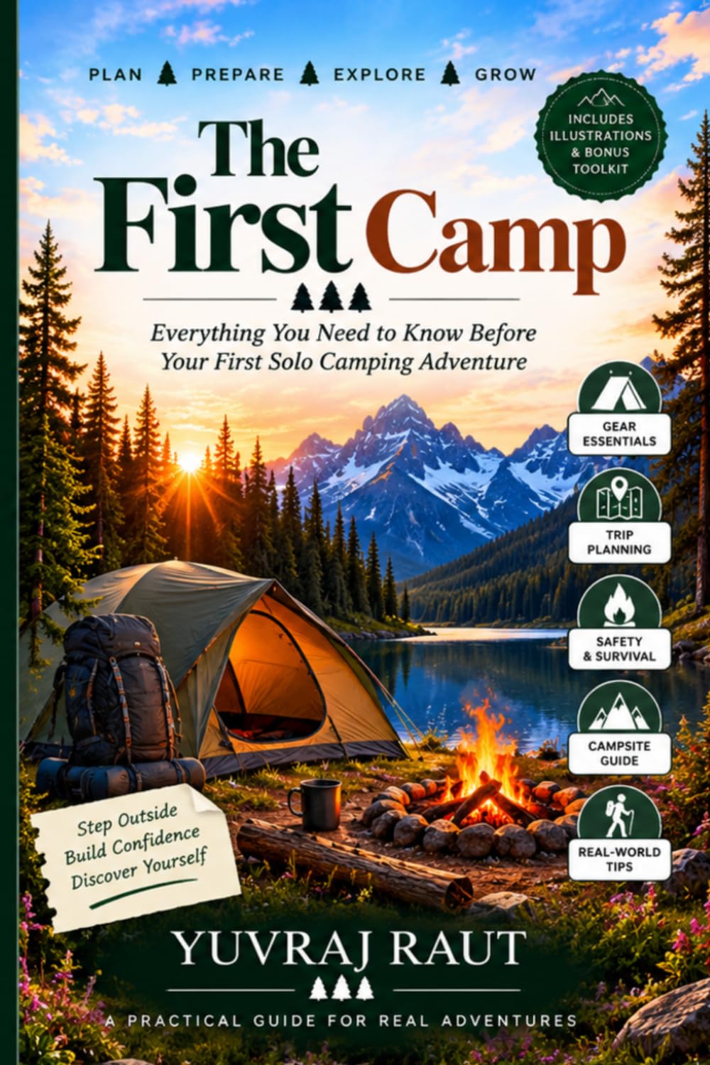 The First Camp: Everything You Need to Know Before Your First Solo Camping Adventure baixar livro de graça