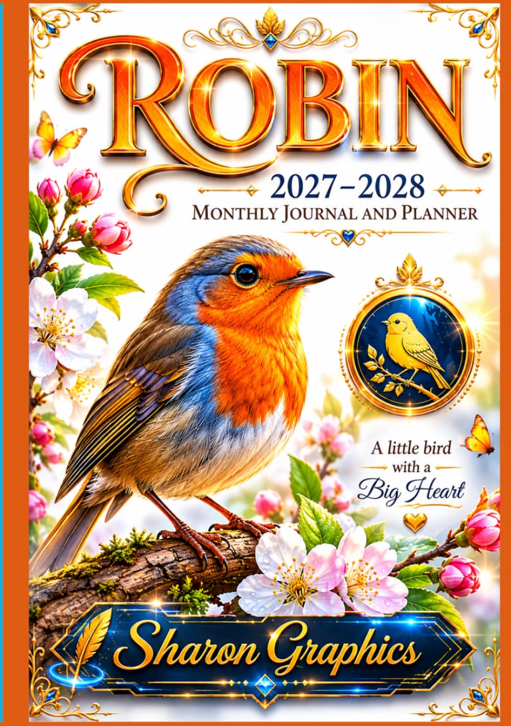 capítulo por capítulo baixar Robin: 2027-2028 Monthly Journal and Planner