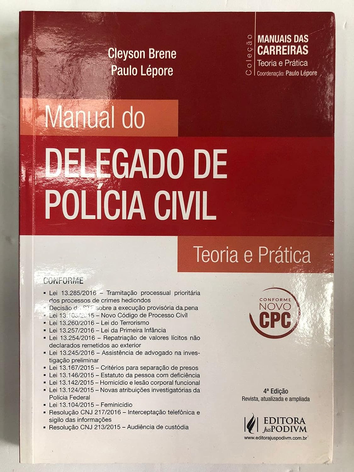 ler totalmente Manual do Delegado de Polícia Civil. Teoria e Prática - Coleção Manuais das Carreiras
