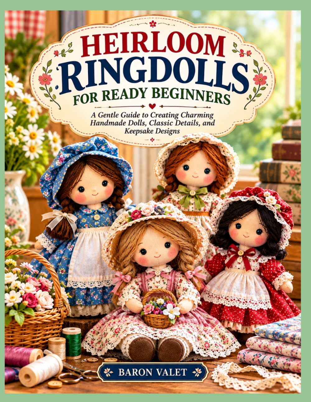 HEIRLOOM RINGDOLLS FOR READY BEGINNERS: A Gentle Guide to Creating Charming Handmade Dolls, Classic Details, and Keepsake Designs baixar o livro de graça