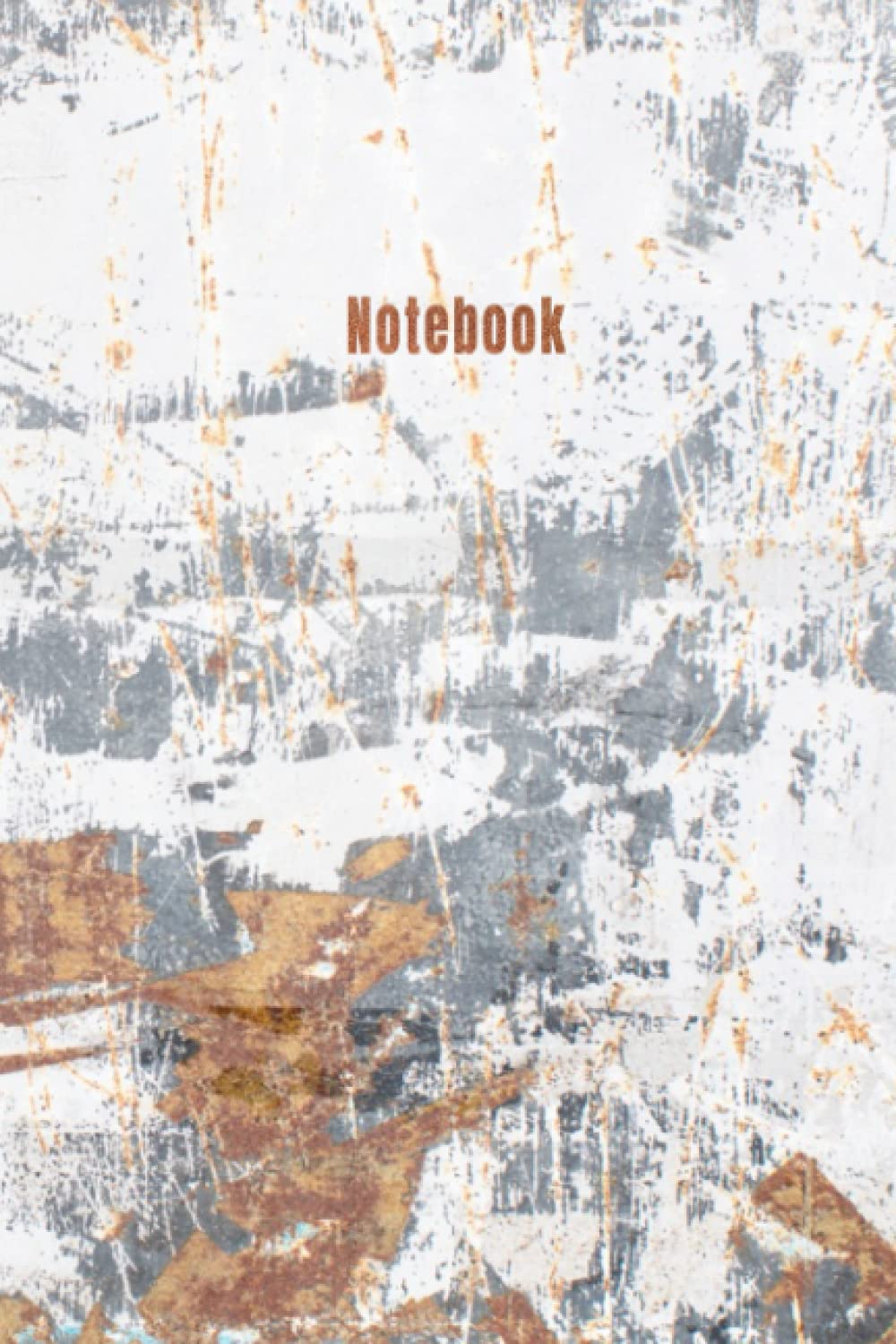 capítulo por capítulo baixar Notebook: Chipped paint wall Composition Notebook for student - Ruled 110 Pages - Large 6 x 9