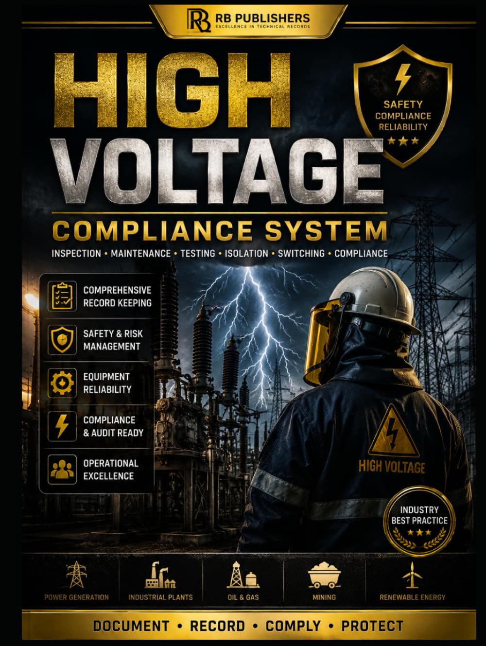 High Voltage Compliance System: Professional Register & Audit Log Book for High Voltage Equipment, Asset Tracking, Inspection Records, Preventive... Compliance Documentation & Regulatory Audits baixar o livro de graça