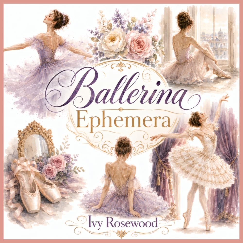 ler totalmente Ballerina Ephemera: A Vintage Collection of Ballet Dancers, Costumes, Dance Details and Elegant Ephemera for Collage, Journaling and Paper Crafts