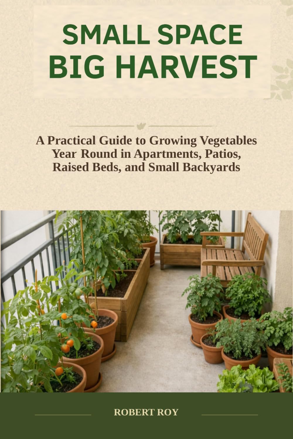 capítulo por capítulo baixar Small Space Big Harvest: A Practical Guide to Growing Vegetables Year-Round in Apartments, Patios, Raised Beds, and Small Backyards