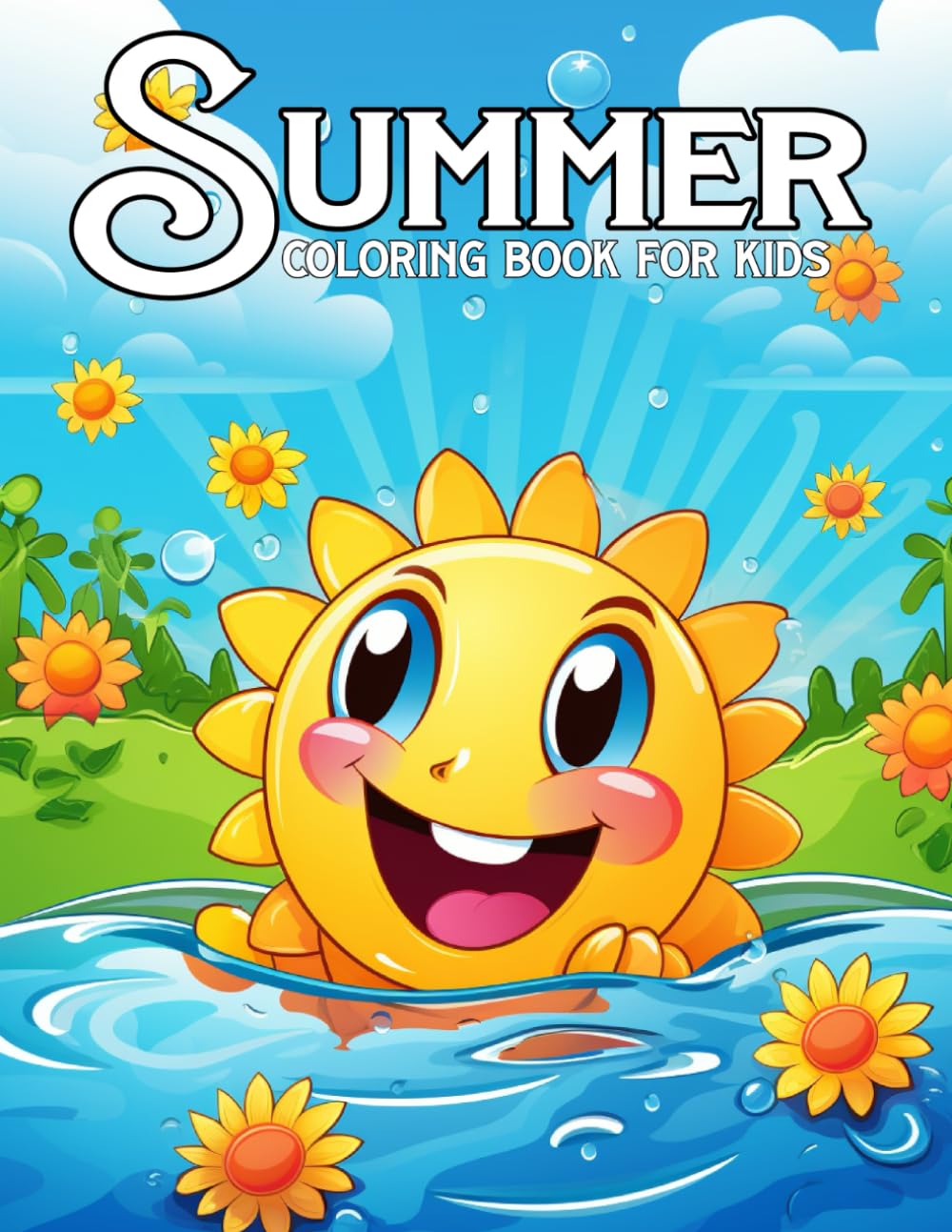 Summer Coloring Book For Kids: Summer Coloring Book Simple and Fun Summer Beach Coloring Pages for Kids baixar o livro de graça