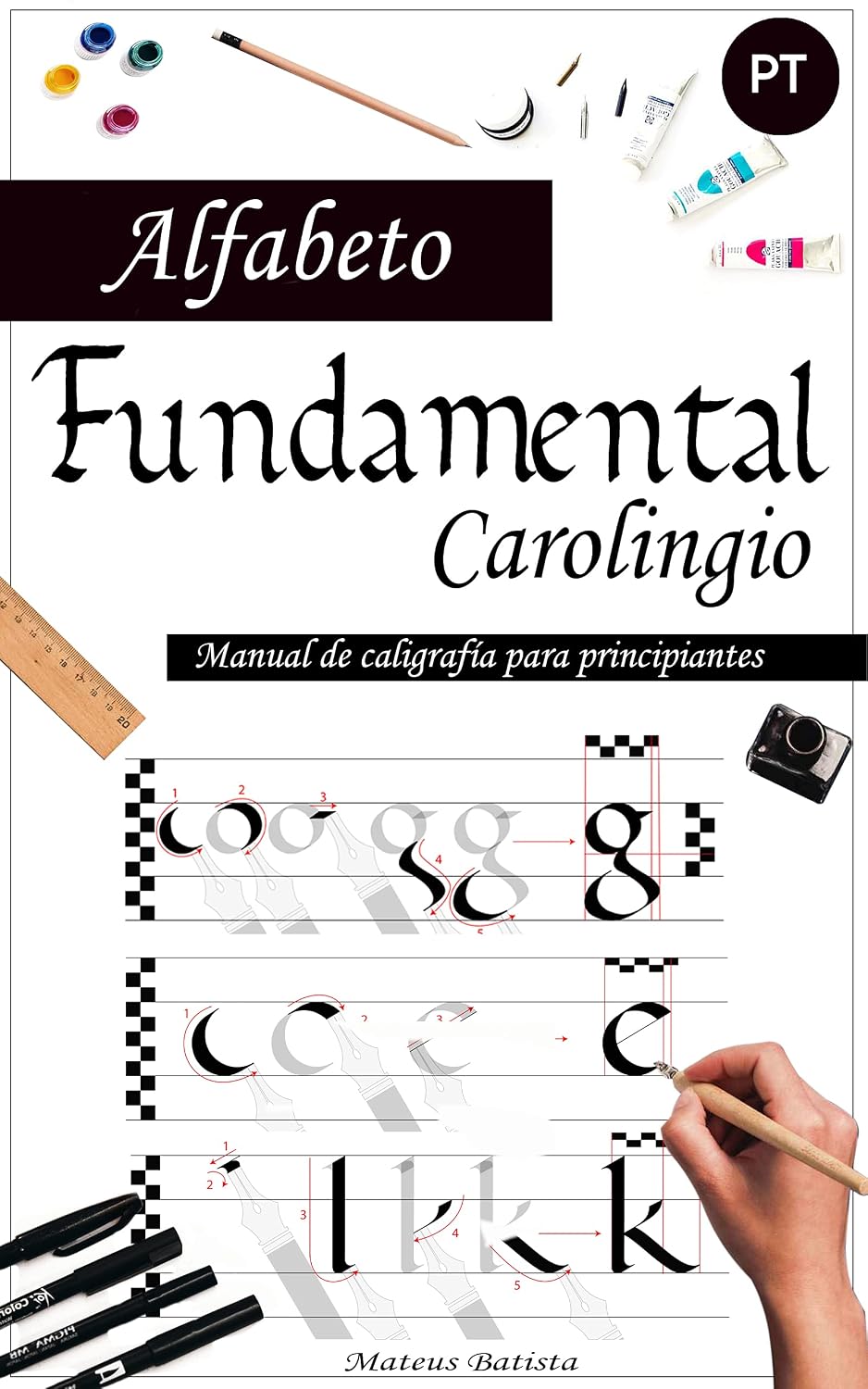 ler totalmente Alfabeto Fundamental Carolingio: Manual de Caligrafía para Principiantes