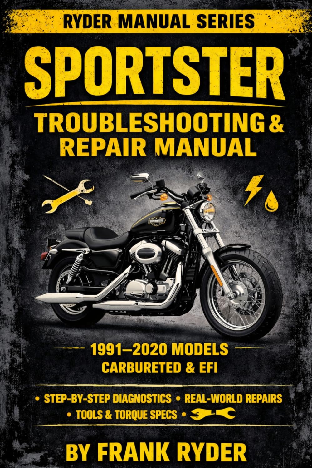 ler totalmente SPORTSTER TROUBLESHOOTING & REPAIR MANUAL: 1991–2020 MODELS (CARBURETED & EFI) Step-By-Step Diagnostics • Real Fixes • Electrical, Fuel & Starting... & Real-World Costs (RYDER Manual Series)