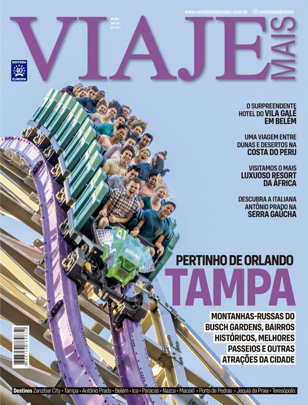 ler totalmente Revista Viaje Mais 295