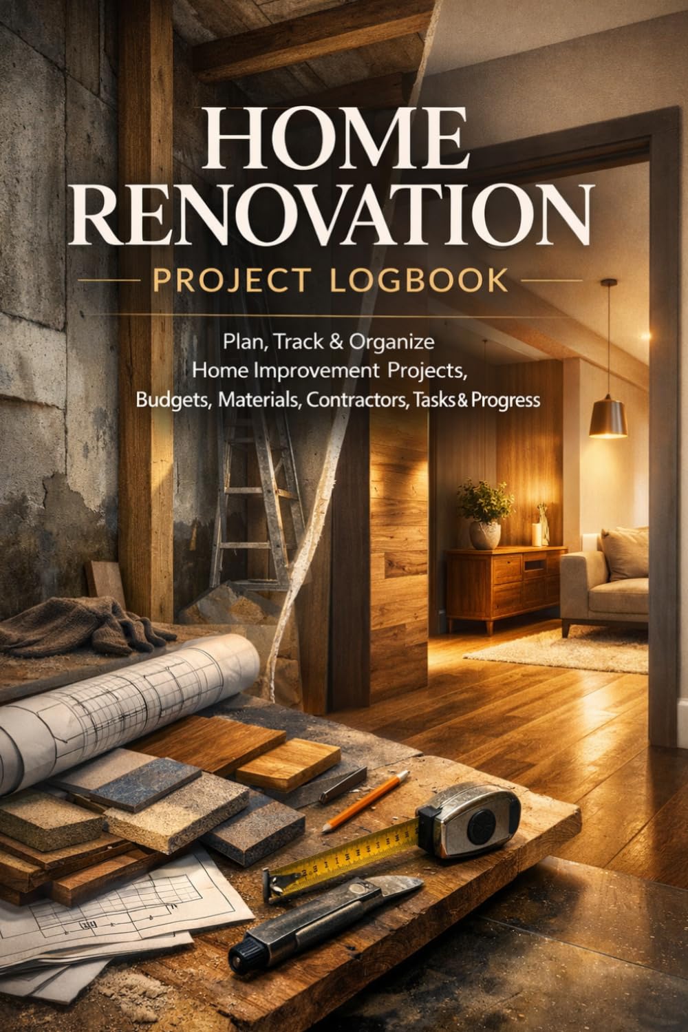 HOME RENOVATION PROJECT LOGBOOK: Plan, Track & Organize Home Improvement Projects, Budgets, Materials, Contractors, Tasks & Progress baixar livro de graça