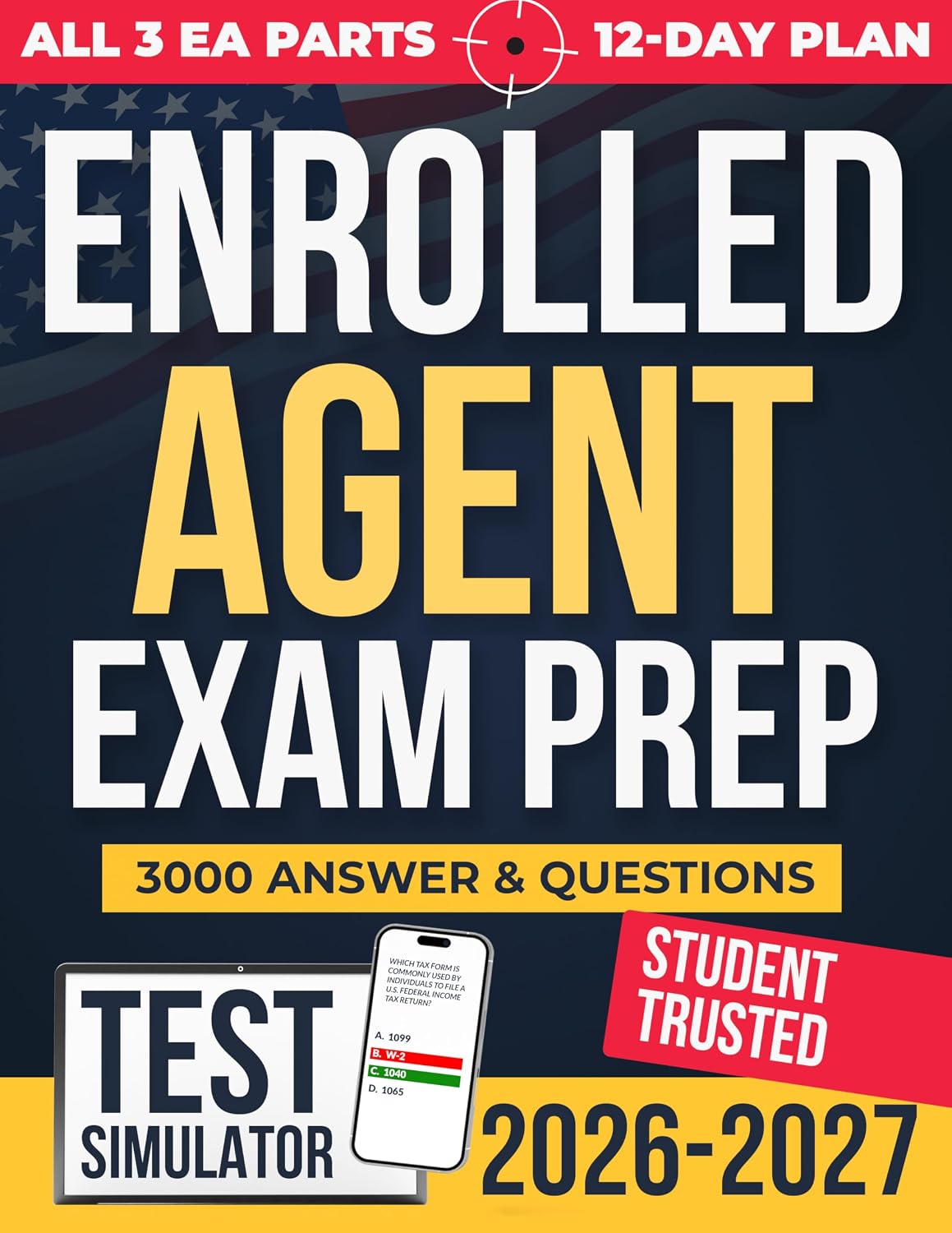 ler totalmente Enrolled Agent Exam Prep Study Guide: 3000+ High-Yield Q&As Tax Law Applications, IRS Techniques, and a Complete 12-Day EA System with ONLINE TEST SIMULATOR (English Edition)
