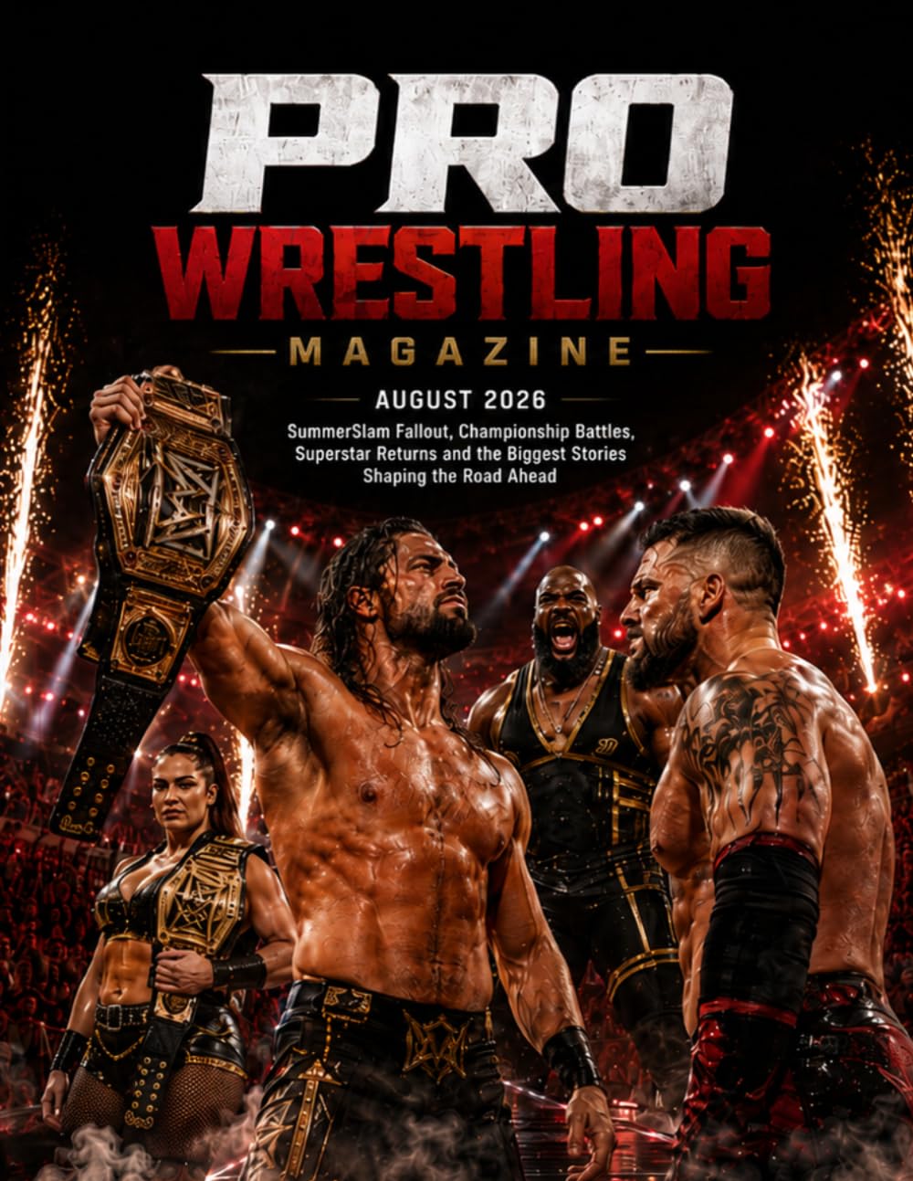 PRO WRESTLING MAGAZINE AUGUST 2026: SummerSlam Fallout, Championship Battles, Superstar Returns and the Biggest Stories Shaping the Road Ahead baixar livro de graça