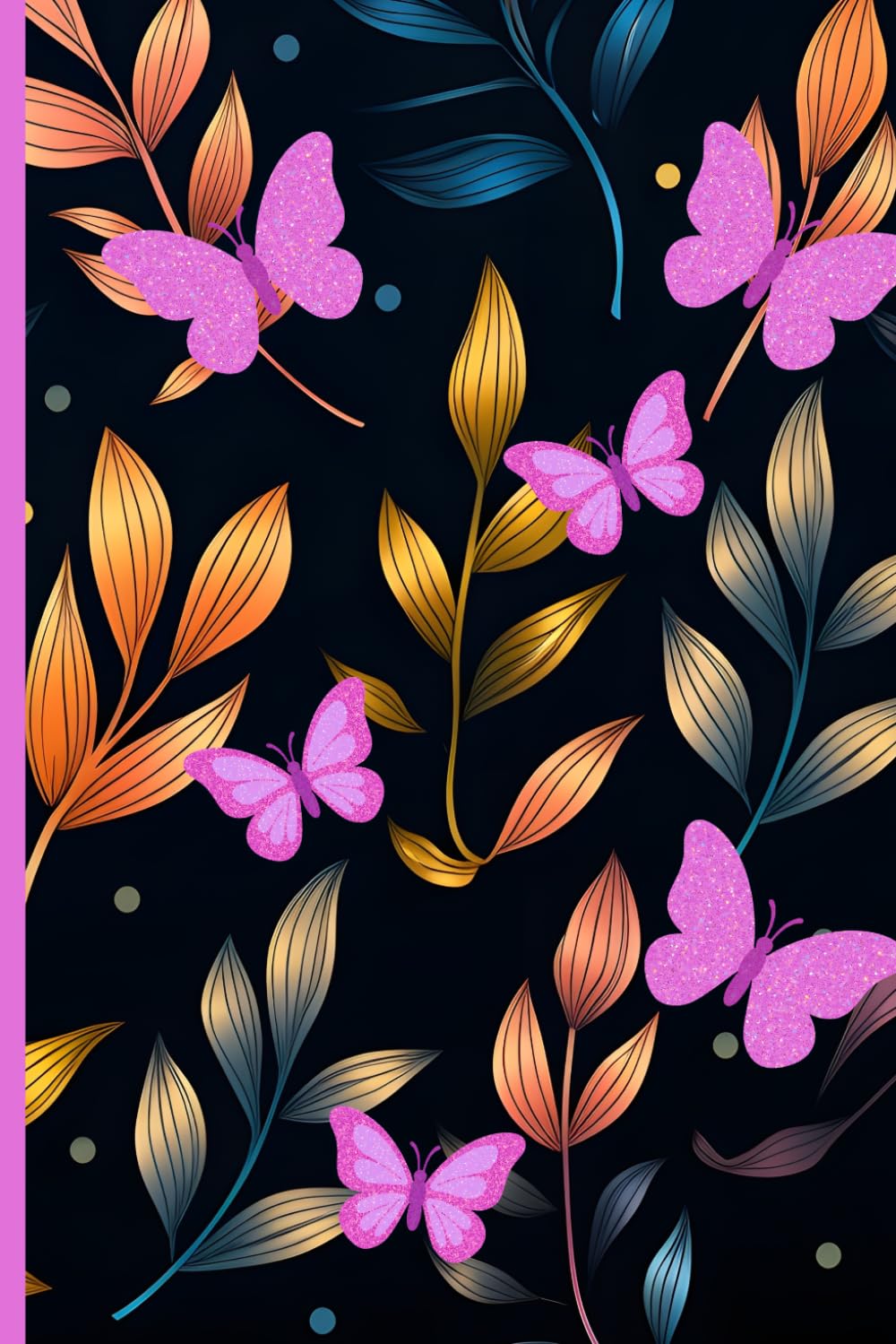 Aesthetic Floral Notebook for Writing, Reflection & Daily Thoughts (6x9, 110 Pages): Beautiful Butterfly & Botanical Notebook for Mindfulness, Creativity and Self Care baixar o livro de graça