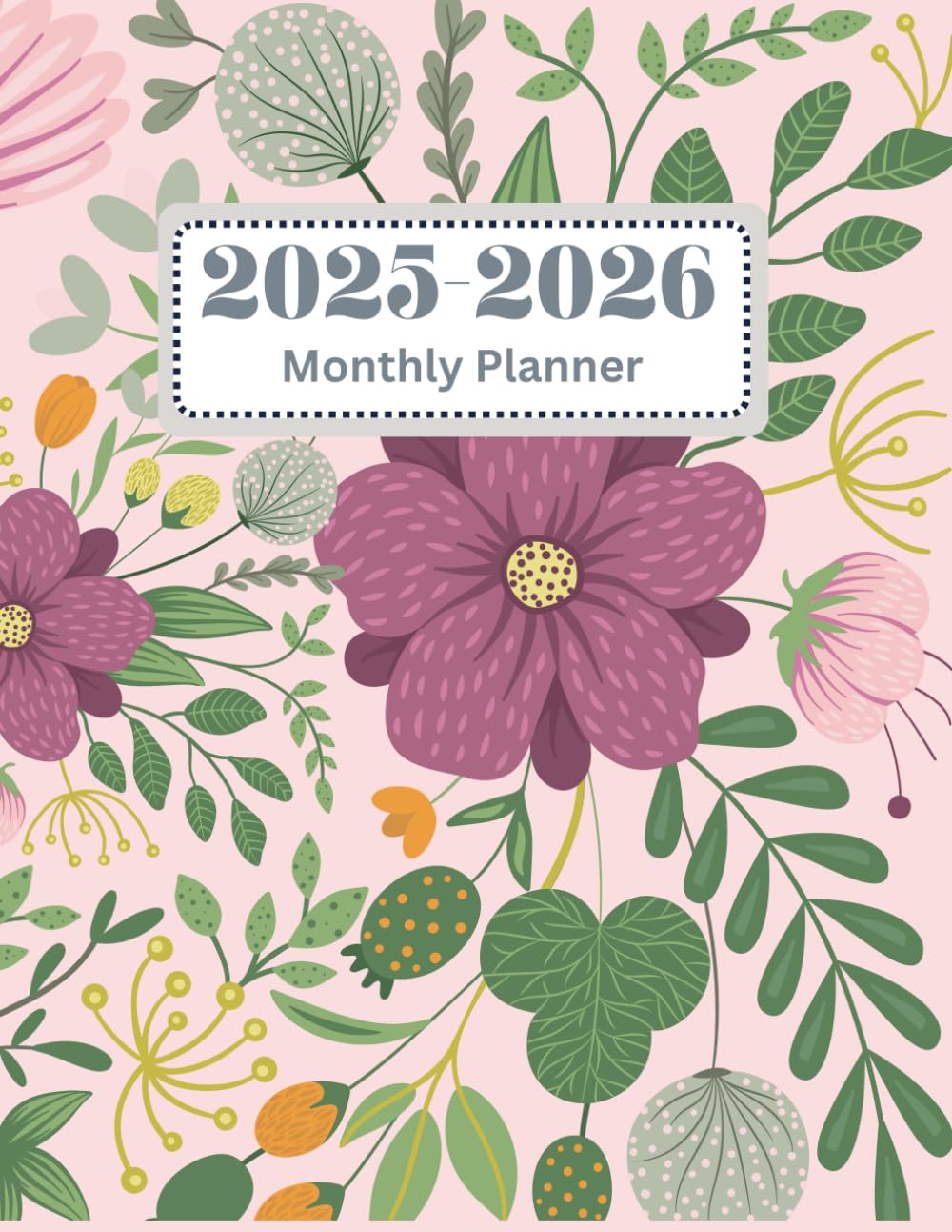 2025-2026 Monthly Planner: 24 Months Schedule Organizer and Appointment Book with Holidays & Inspirational Quotes. Two Year Calendar from January... 2026 || large organizer 8,5X11 Inches baixar o livro de graça