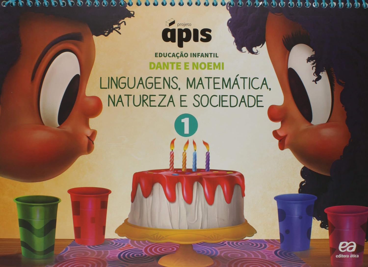 ler totalmente Projeto Ápis - Educação Infantil - Volume 1: Linguagens, matemática, natureza e sociedade