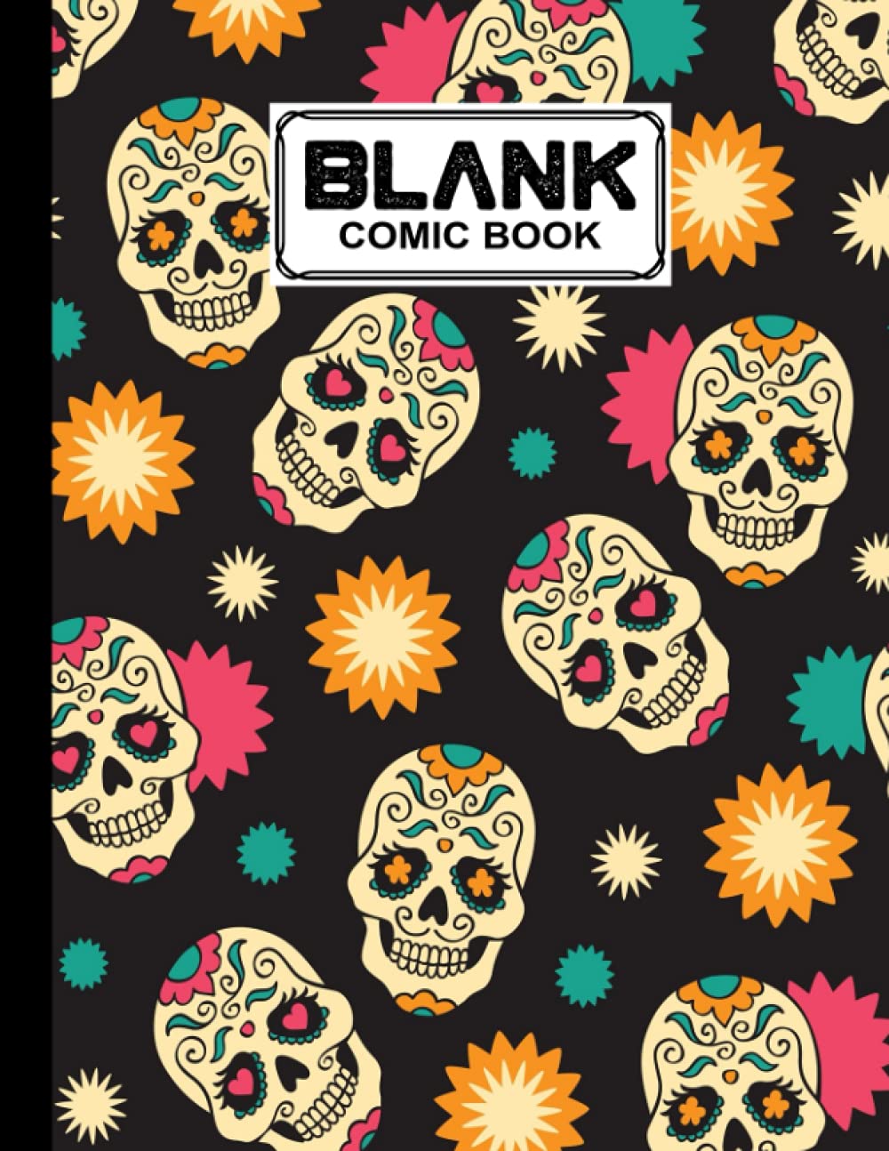 Blank Comic Book: Skull Cover, Create Your Own Story, Journal, Notebook, Sketchbook for Kids and Adults, 120 Pages - Size 8.5" x 11" Notebook by Grit Hartmann baixar livro de graça