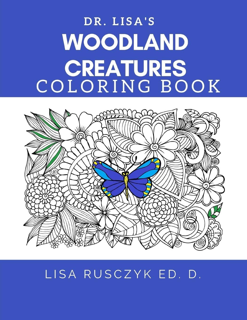 ler totalmente Adult Coloring Book Woodland Creatures Coloring Book: Dr. Lisa's Coloring Books: 1